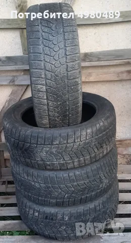 4 броя зимни гуми 215 55 17 марка FIRESTONE перфектни 