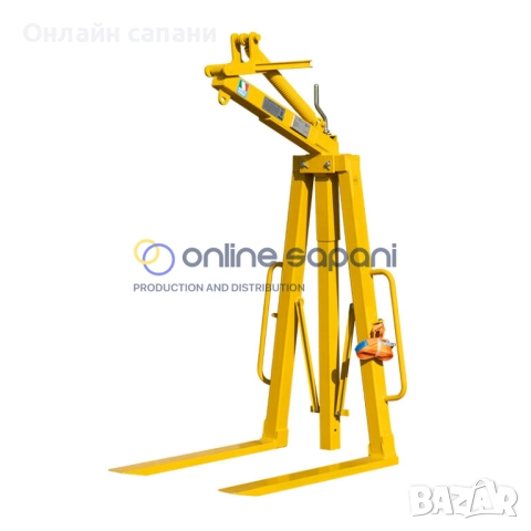 Кранови Вилици за повдигане на палета със строителни материали, снимка 8 - Други машини и части - 26275133