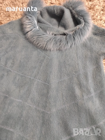 Дамско палто р-р ХЛ, пролет/есен/зима, снимка 3 - Якета - 51953065