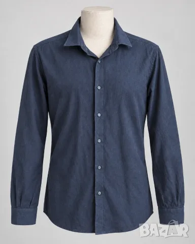 Massimo Dutti – тъмносиня мъжка риза