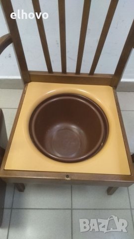 Дървен стол тоалетна -, снимка 7 - Тоалетни столове - 35145952