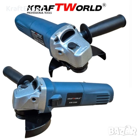 Комплект 2в1 Ъглошлайф 125мм и Ударна Бормашина KraftWorld, снимка 6 - Други инструменти - 50488141