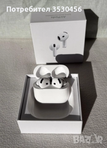 Apple Airpods 4-то поколение, снимка 2 - Bluetooth слушалки - 52801373