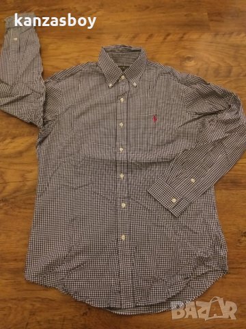 polo ralph lauren - страхотна мъжка риза КАТО НОВА, снимка 6 - Ризи - 35246756