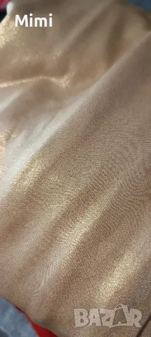 златиста рокля по тялото S до XL, снимка 5 - Рокли - 47665941