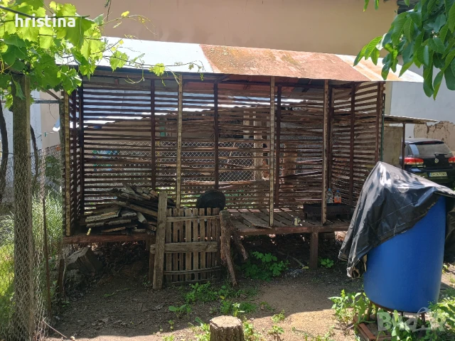 Зайчарник кокошкарник кош за царевица къщичка за инструменти