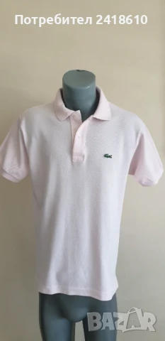 Lacoste Pique Cotton Classic Fit Mens Size 4 - M  НОВО!   ОРИГИНАЛ! Мъжка Тениска!, снимка 2 - Тениски - 50809532