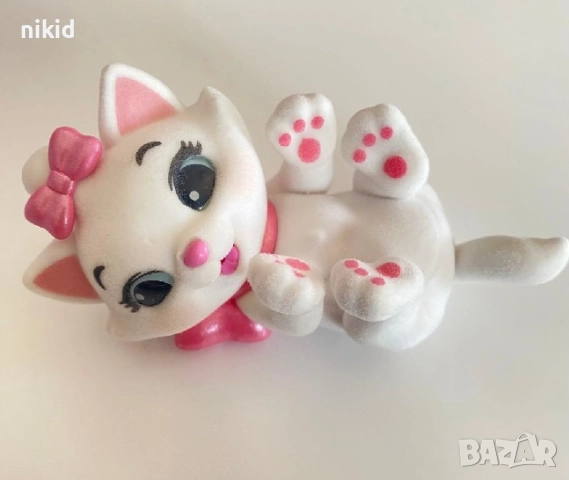 Коте Мари  Marie Cat Пластмасова фигурка акрил за украса декор торта