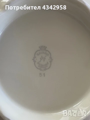 Große Terrine Bavaria N Waldershof 50 г., снимка 3 - Антикварни и старинни предмети - 50557635