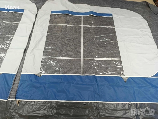 Форселт за каравана Pyramid Tuscany + анекс +вътрешна палатка. Размер 900см(885-910)см земя-земя, снимка 5 - Палатки - 51824299