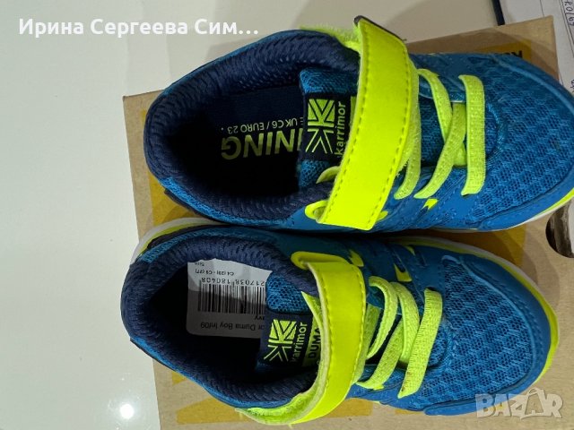 Оригинални цветни детски маратонки Karrimor номер 23, снимка 4 - Детски маратонки - 38322344