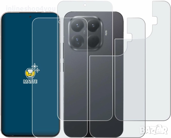 5D Hydrogel / Хидрогел Протектор за дисплей / гръб за Xiaomi 15T / Pro, снимка 5 - Фолия, протектори - 52238342