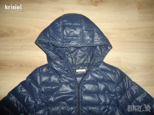  ПРОЛЕТНО СТРАХОТНО,СУПЕР ОЛЕКОТЕНО ЯКЕ С ГЪШИ ПУХ--L номер, снимка 2 - Якета - 44679881