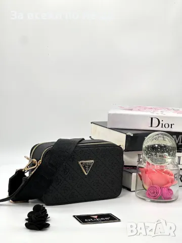 Дамска черна чанта Guess - Налични различни модели Код D972, снимка 11 - Чанти - 47319274