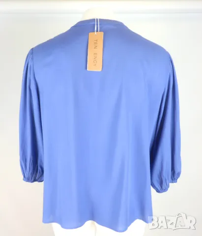 XXL Лека блуза от вискоза ( с етикет), снимка 3 - Блузи с дълъг ръкав и пуловери - 50349662
