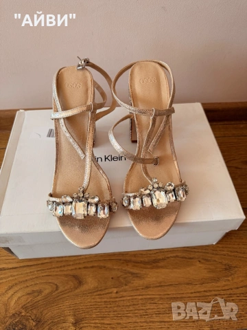 ASOS Дамски сандали с камъни, снимка 12 - Сандали - 53981380