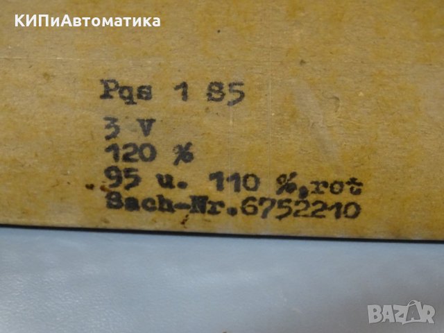Стрелкови индикатор GOSSEN 3V, 120%, снимка 7 - Резервни части за машини - 34903519