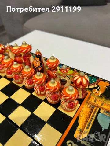 Тематичен шах – Араби, снимка 4 - Шах и табла - 52106586