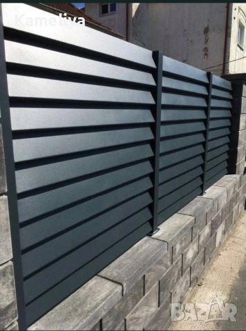 Ламелни порти и огради , снимка 2 - Огради и мрежи - 53280787