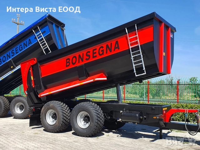 Ремарке Дъмпер 14 т - Италия, снимка 5 - Селскостопанска техника - 52658473