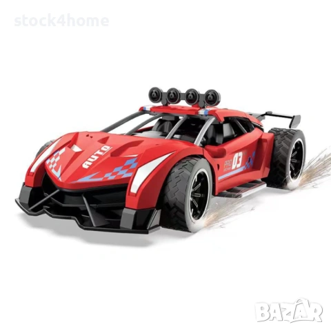 RC количка със спрей, 4x4, дрифт, 2.4G, 30-50м, пълен комплект, снимка 2 - Коли, камиони, мотори, писти - 53040397