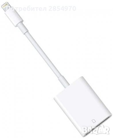 Apple Lightning to SD Card Camera Reader A1595 Оригинал 