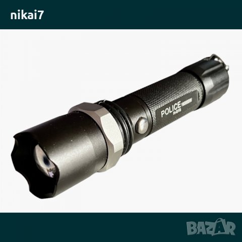 POWER STYLE LED мощен прожектор фенер с режим+ SOS светлина оцеляване, снимка 3 - Къмпинг осветление - 39118447