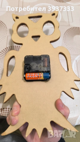 Стенен часовник бухал, снимка 5 - Стенни часовници - 53305541