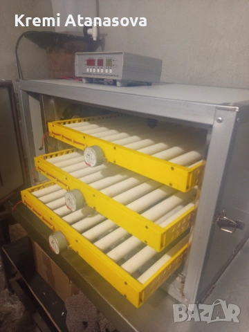 Автоматичен двуетажен инкубатор MS 180, снимка 7 - За птици - 53258243