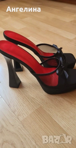 Високи токчета сандали 41 размер нови