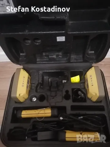 Topcon Hiper SR GNSS GPS x 2 База и Роувър , снимка 6 - Други инструменти - 49507082