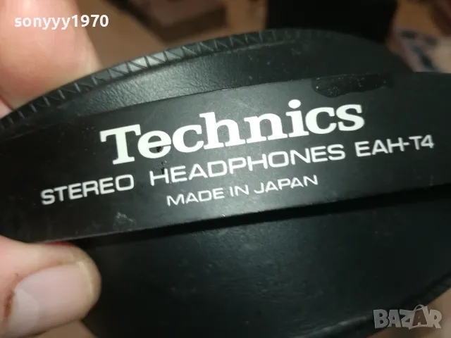 TECHNICS EAH-T4 STEREO HEADPHONES-MADE IN JAPAN-ВНОС SWISS 2404251049, снимка 2 - Слушалки и портативни колонки - 50017204