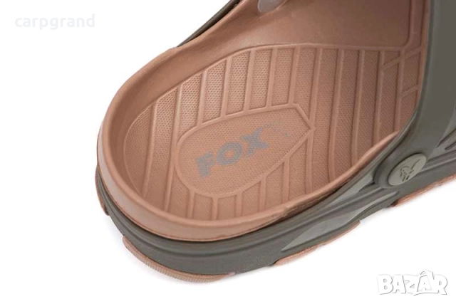 Чехли Fox Khaki Clogs, снимка 3 - Такъми - 51533690