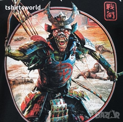 Нова мъжка тениска на музикалната група IRON MAIDEN - Senjutsu Album Palace Circle, снимка 12 - Тениски - 37106815