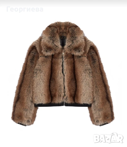 Дамско пухено якенце 