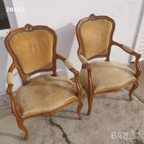 Кресла масив за претапициране, снимка 2 - Дивани и мека мебел - 52557857