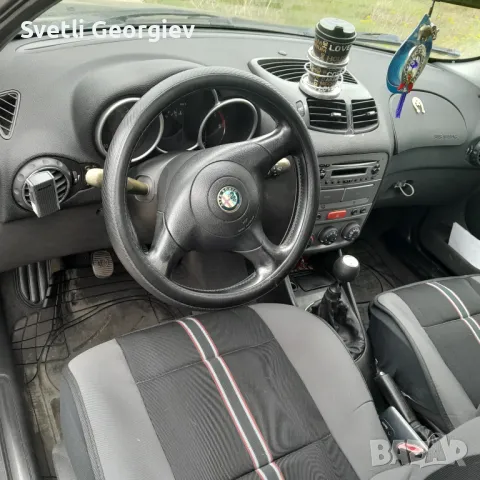 Алфа Romeo 147 1,9 JTD  приемам и бартери за по голяма с 4 врати цената е край колата се кара всеки , снимка 2 - Автомобили и джипове - 49893766