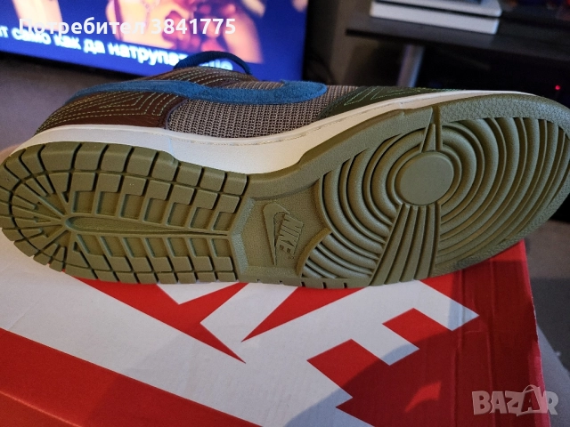 Nike Dunk Low NH Cacao Wow/ Marina-Rough Green-Pilgrim, снимка 7 - Маратонки - 51914161