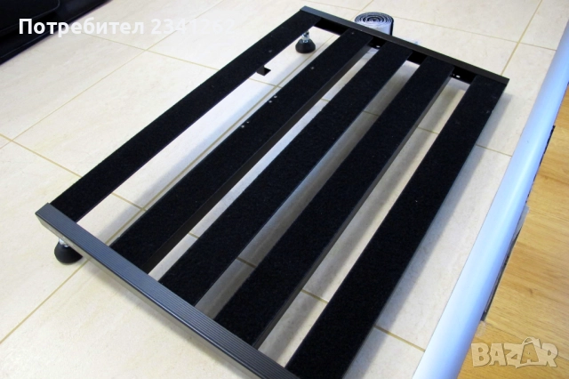 Palmer Pedalbay 60L – Голям алуминиев педалборд с чанта, снимка 4 - Китари - 51952163