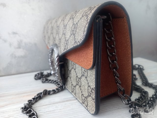 Gucci - малка дамска чанта, снимка 3 - Чанти - 44209753