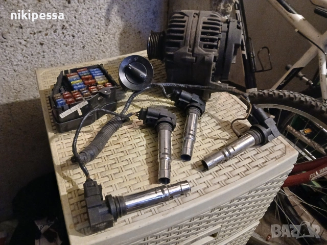 голф 4 бензин , golf 4 - бубини с кабели , бушониера , динамо , копче фарове