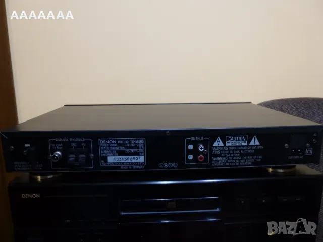 TUNER DENON TU-580 RD С ДИСТАНЦИОННО, снимка 11 - Ресийвъри, усилватели, смесителни пултове - 50213021