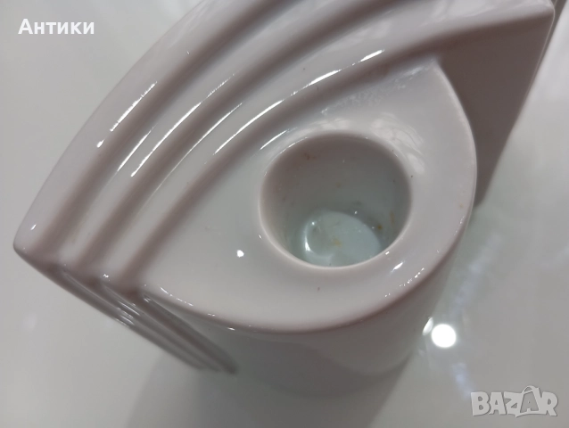 Порцеланов свещник маркиран стар, снимка 16 - Други - 52496441