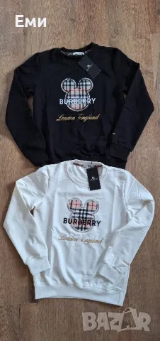 Дамски блузи HUGO BOSS, TOMI HILFIGER, GUESS, BURBERRY зимни , снимка 2 - Блузи с дълъг ръкав и пуловери - 47444399