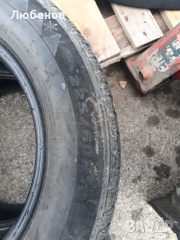 Зимни гуми 225/60/R16, снимка 2 - Гуми и джанти - 52772370
