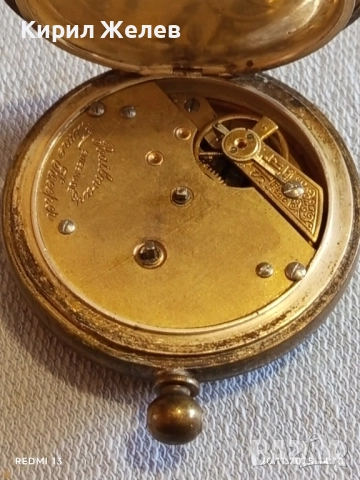 Стар джобен часовник CORMA SWISS MADE с керамичен циферблат рядък за КОЛЕКЦИЯ 52279, снимка 14 - Антикварни и старинни предмети - 52479341