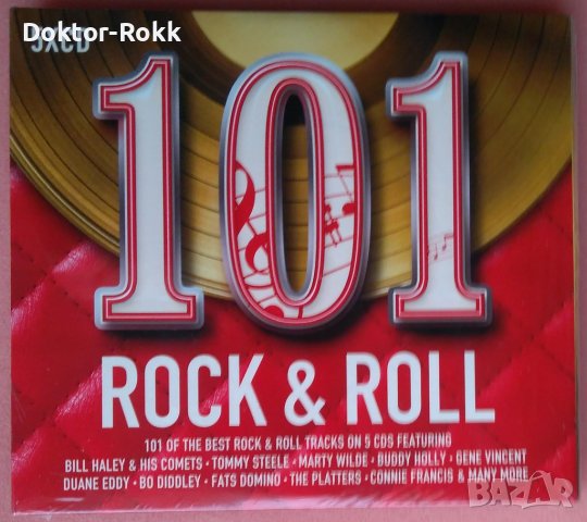 Various Artists - 101 Rock & Roll (5 CD, 2017), снимка 1 - CD дискове - 44358126