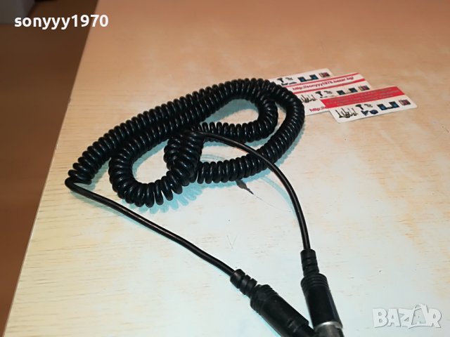 къдрав кабел за слушалки 1,6метра от германия 0612221207, снимка 2 - Слушалки и портативни колонки - 38919425