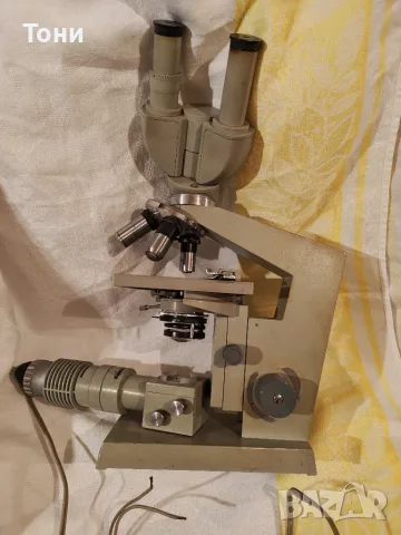 Бинокулярен микроскоп Amplival Carl Zeiss Jena