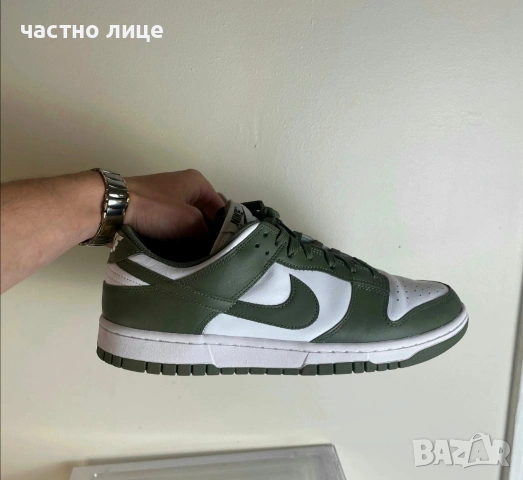 Nike Dunk Low Medium 'Olive' нова цена: 50€, снимка 2 - Маратонки - 54176892
